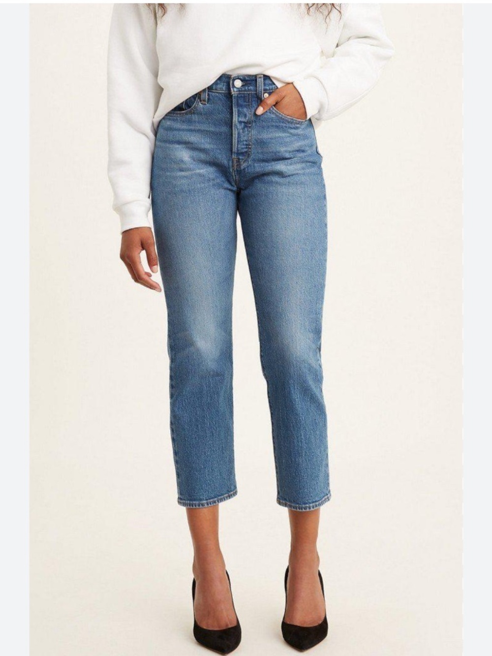 Levi's Wedgie Straight Fit Denim Jeans 34964-0073 Size 28